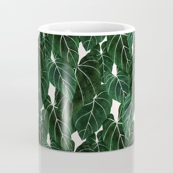 philodendron pot plant Coffee Mug Gallery Image 4