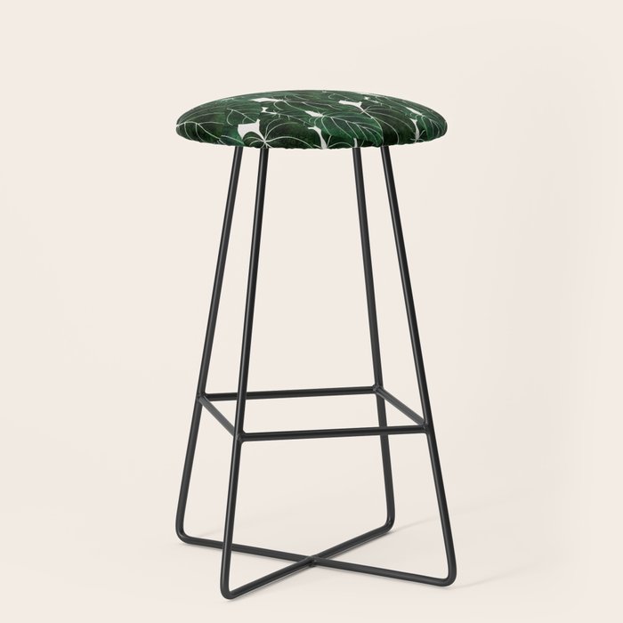philodendron pot plant Stool Gallery Image 1