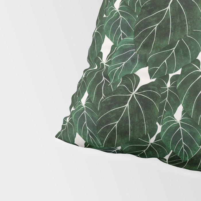philodendron pot plant Pillow Sham Gallery Image 4
