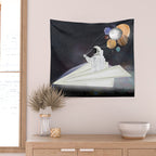 space sailing Wall Tapestry Gallery Image 2