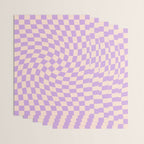 Check V - Lilac Twist â Checkerboard Print Wrapping Paper Gallery Image 3