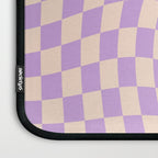 Check V - Lilac Twist â Checkerboard Print Laptop Sleeve Gallery Image 3
