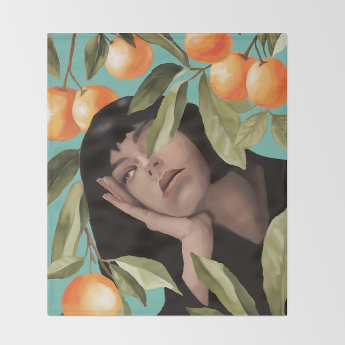 Tangerine Dream Throw Blanket Gallery Image 2