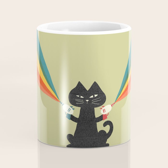 Ray gun cat Coffee Mug Gallery Image 4