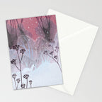 Snow Weasel Stationery Card Gallery Image 2