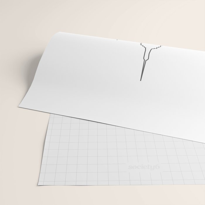Minimal Line New York City Wrapping Paper Gallery Image 2