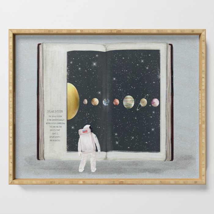 the big book of stars Serving Tray Gallery Image 1