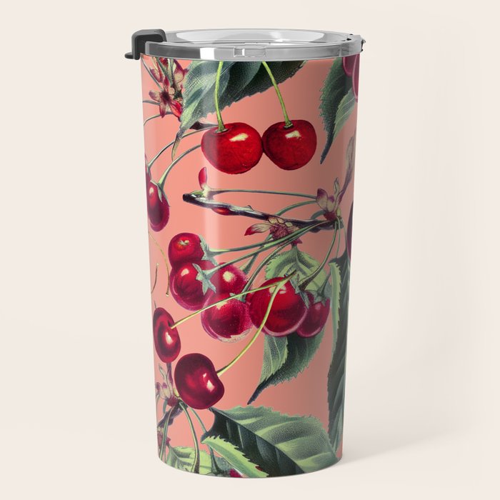 Sweet Cherry V Travel Mug Gallery Image 3