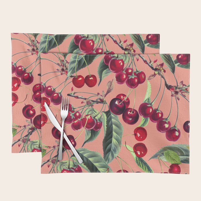 Sweet Cherry V Placemat Gallery Image 1