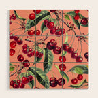 Sweet Cherry V Wood Wall Art Gallery Image 1