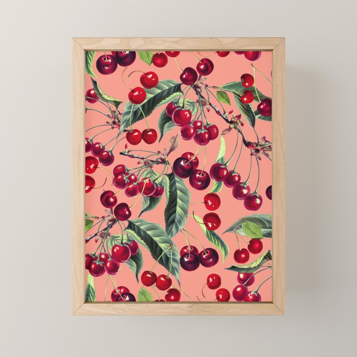 Sweet Cherry V Mini Art Print Gallery Image 1