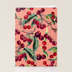 Sweet Cherry V Stationery Card Gallery Image 2