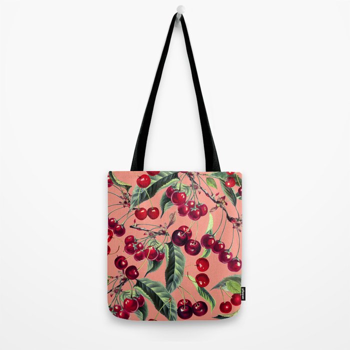Sweet Cherry V Tote Bag Gallery Image 2
