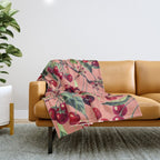 Sweet Cherry V Throw Blanket Gallery Image 1