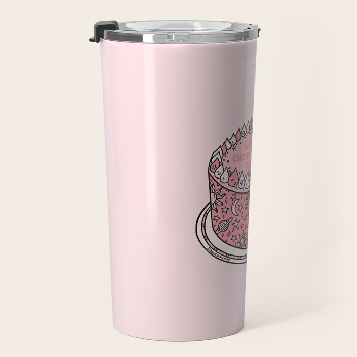 Libra Cake Travel Mug Gallery Image 3