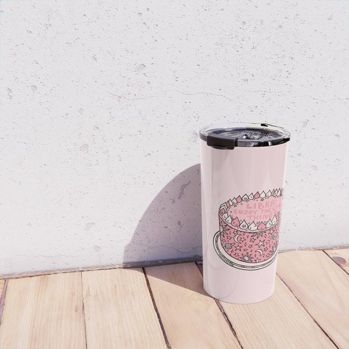 Libra Cake Travel Mug Gallery Image 4
