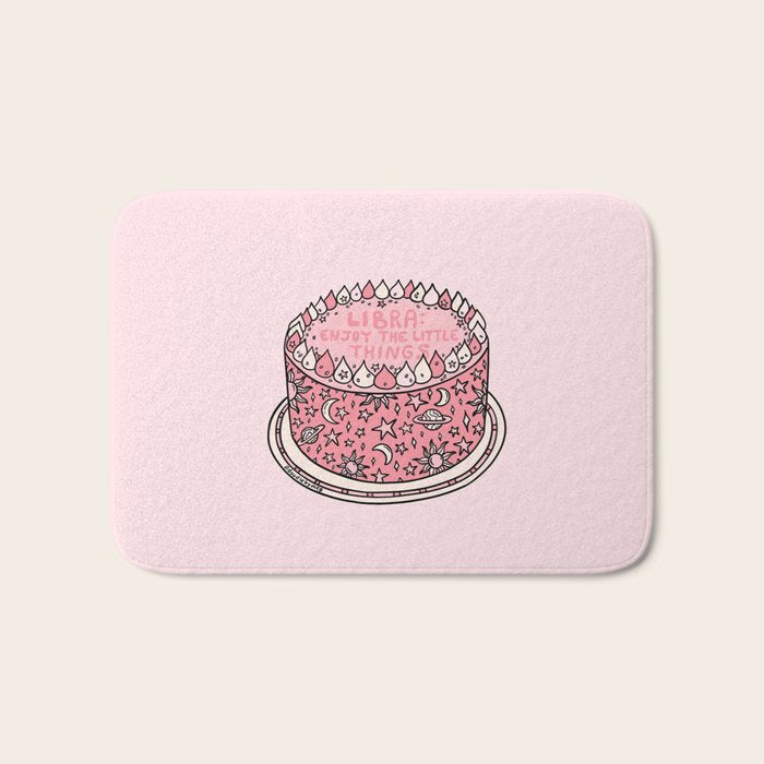 Libra Cake Bath Mat Gallery Image 1