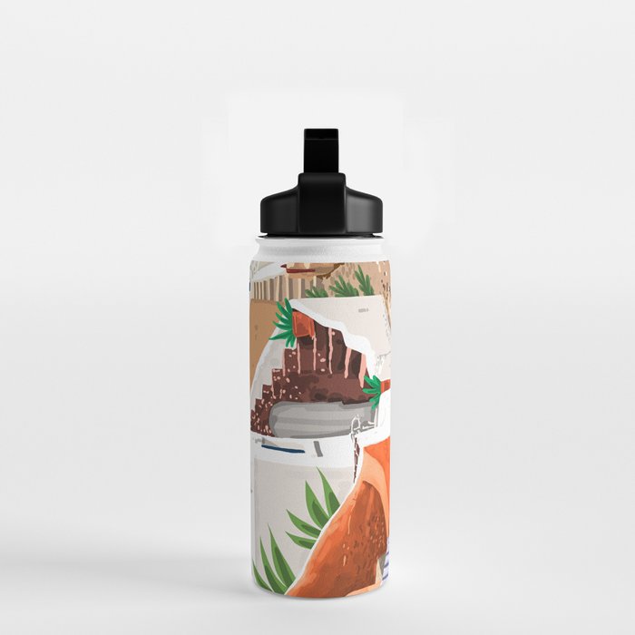 Somewhere Far Far Away | Sicily Italy Greece Architecture | Travel Buildings Beautiful Cityscape Water Bottle Gallery Image 2
