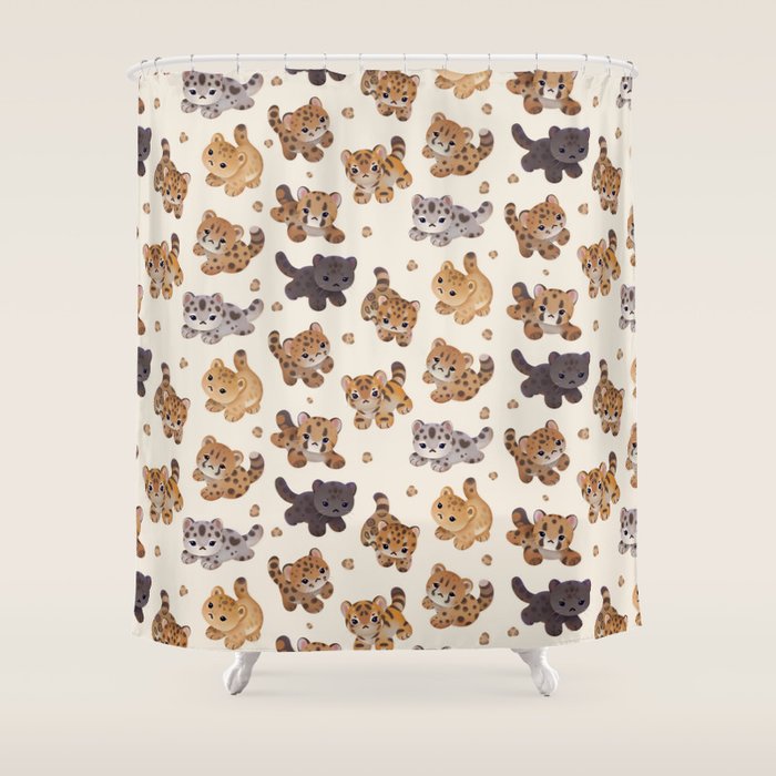 The year of big cat cubs Shower Curtain Gallery Image 1