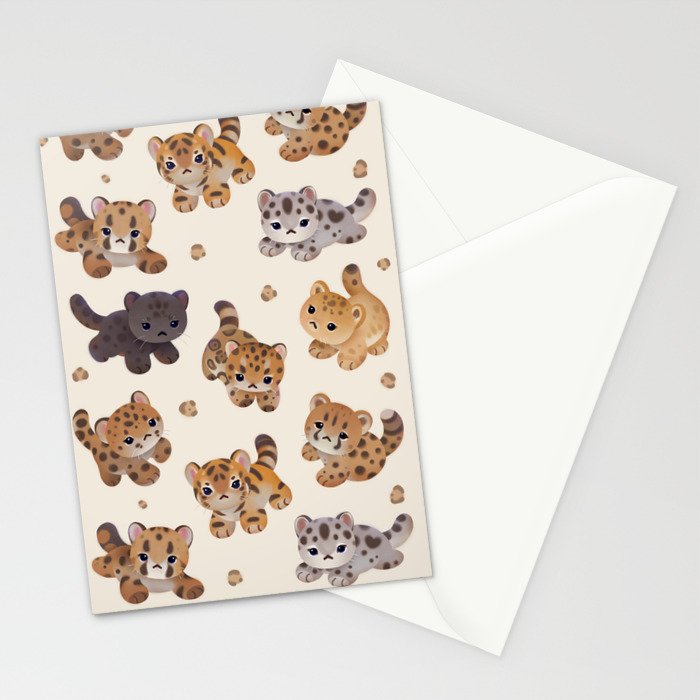The year of big cat cubs Stationery Card Gallery Image 2