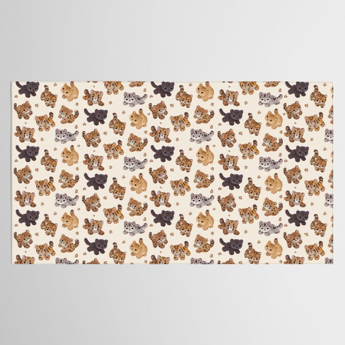 The year of big cat cubs Tablecloth Gallery Image 2