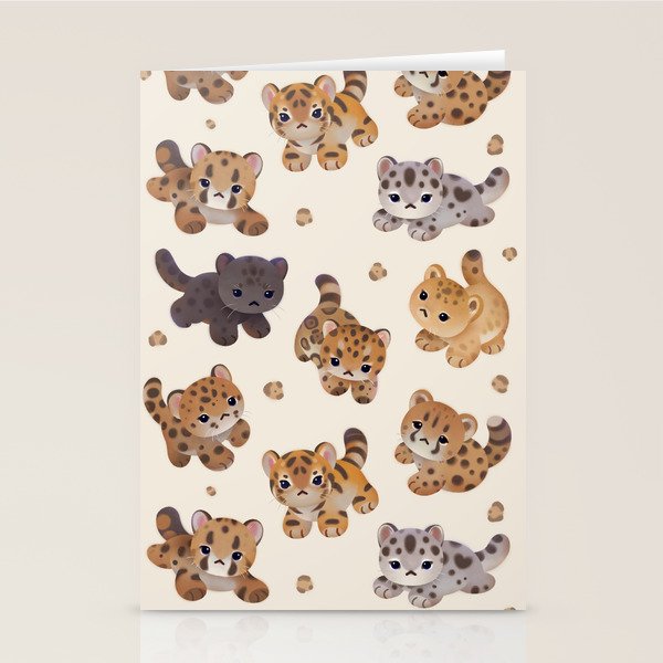 The year of big cat cubs Stationery Card Gallery Image 1