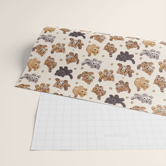 The year of big cat cubs Wrapping Paper Gallery Image 2