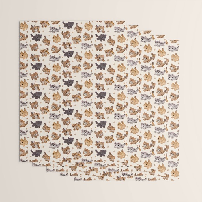 The year of big cat cubs Wrapping Paper Gallery Image 3