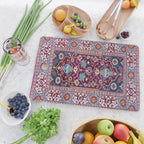 Romanian  Antique  Double Niche Carpet Print Cutting Board Gallery Image 2