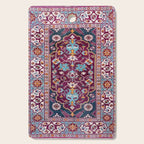 Romanian  Antique  Double Niche Carpet Print Cutting Board Gallery Image 1