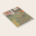 Falnama (Book of omens)The Angel of Death slays Shaddad Islamic Antique Art  Notebook Gallery Image 3