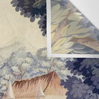 Antique 18th Century French Aubusson Pastoral River Tapestry Wall Tapestry Gallery Image 3