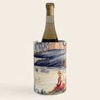 Antique 18th Century French Aubusson Pastoral River Tapestry Wine Chiller Gallery Image 1