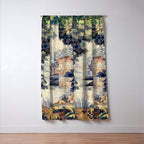 Antique 18th Century French Aubusson Pastoral River Tapestry Window Curtain Gallery Image 3