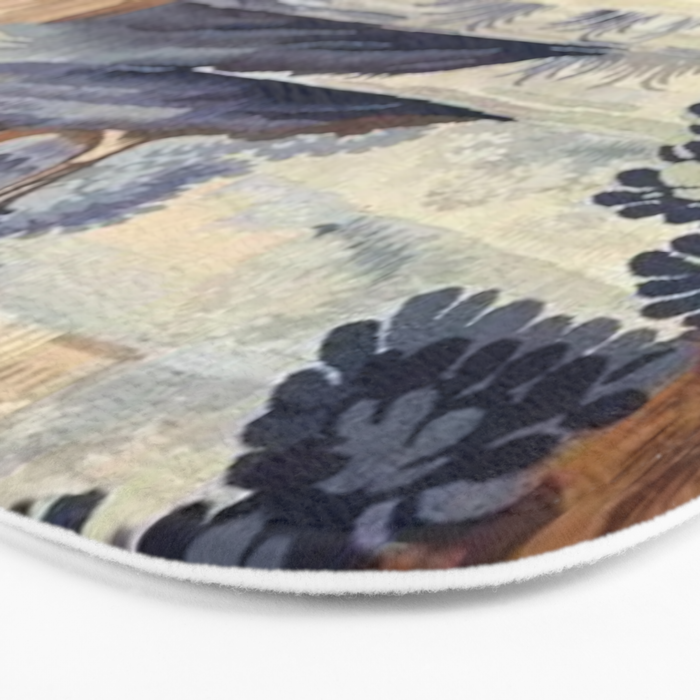 Antique 18th Century French Aubusson Pastoral River Tapestry Bath Mat Gallery Image 3