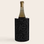 Lines II (Black) Wine Chiller Gallery Image 1