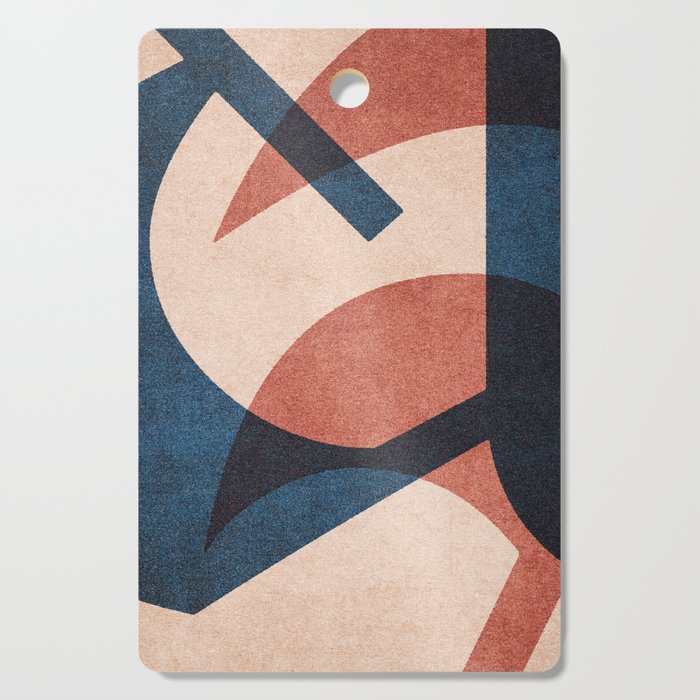 ABSTRACT ALPHABET / Gothic A Cutting Board Gallery Image 1