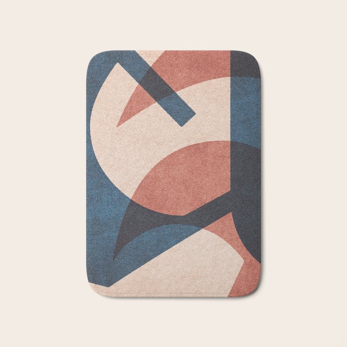 ABSTRACT ALPHABET / Gothic A Bath Mat Gallery Image 1