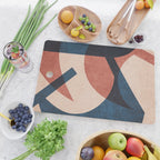 ABSTRACT ALPHABET / Gothic A Cutting Board Gallery Image 2