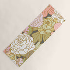 Boho Blooms | Pastel Fall Colors Yoga Mat Gallery Image 1