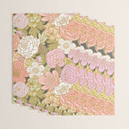 Boho Blooms | Pastel Fall Colors Wrapping Paper Gallery Image 3