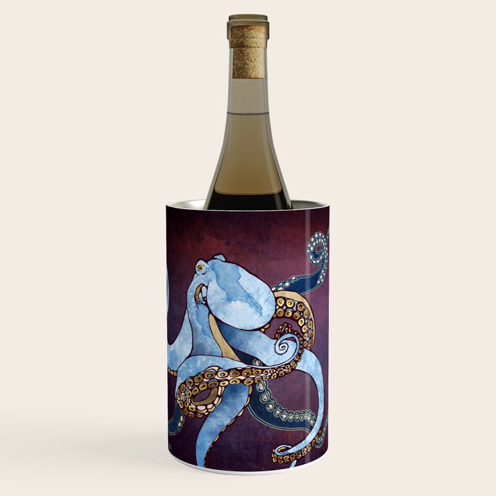 Metallic Octopus III Wine Chiller Gallery Image 1
