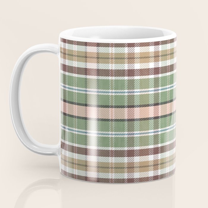Wilderness Plaid Cozy Heirloom Multi Coffee Mug Gallery Image 3