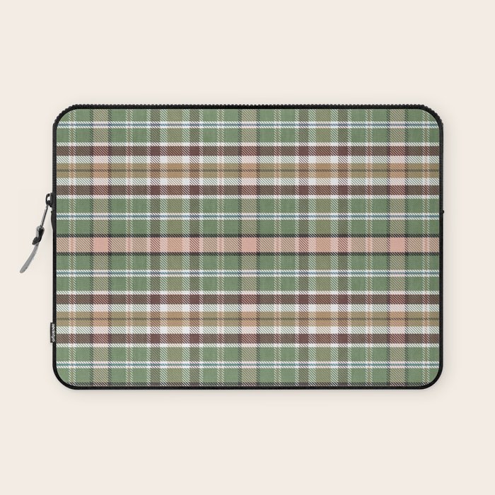 Wilderness Plaid Cozy Heirloom Multi Laptop Sleeve Gallery Image 1