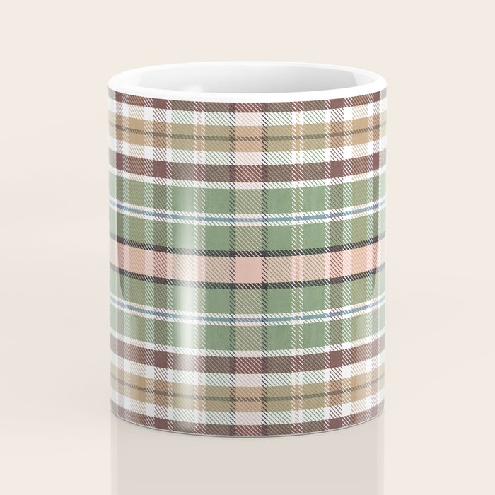 Wilderness Plaid Cozy Heirloom Multi Coffee Mug Gallery Image 4