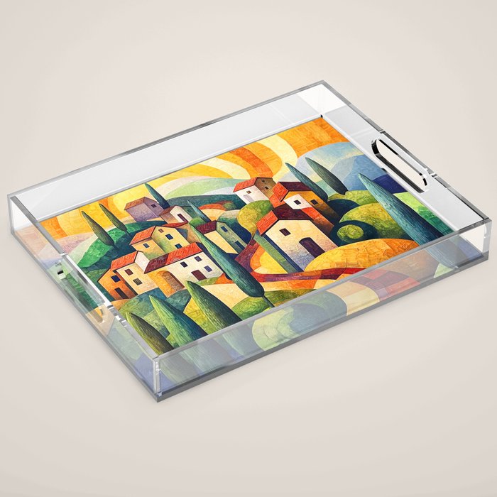 Eternal Tuscany Acrylic Tray Gallery Image 1