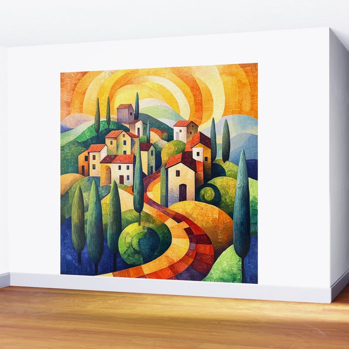 Eternal Tuscany Wall Mural Gallery Image 2