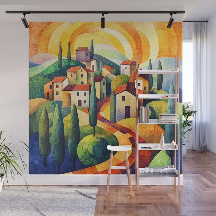 Eternal Tuscany Wall Mural Gallery Image 1