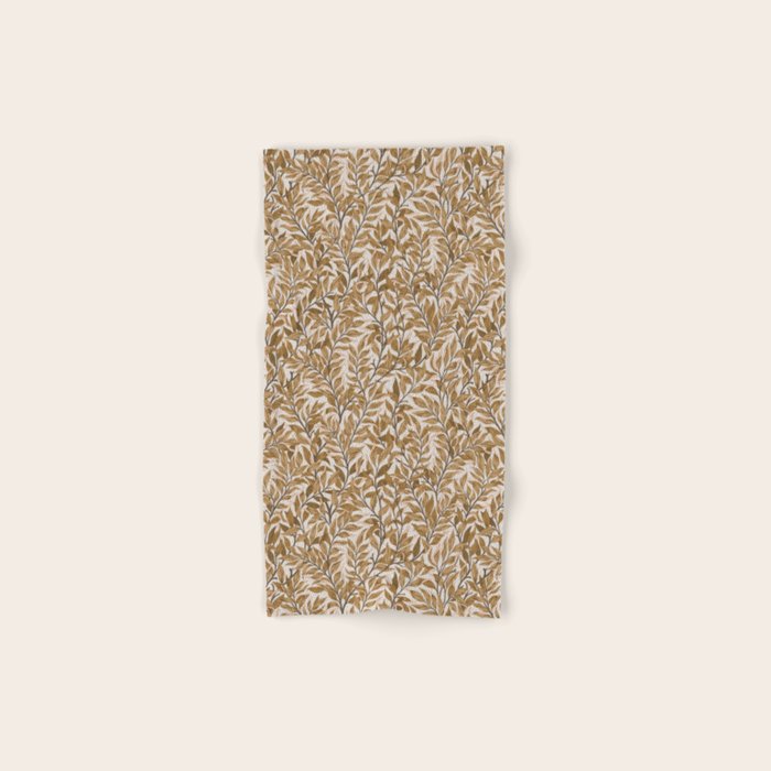  Autumn Botnica Foliage in Neutral Bath Towel Gallery Image 1