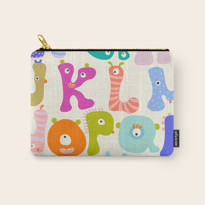 Little Creatures Alphabet Carry All Pouch Gallery Image 1